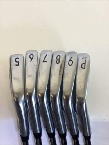 Titleist 620 Forged Iron Set 5-PW With S400 Tour Issue Stiff Steel Shafts