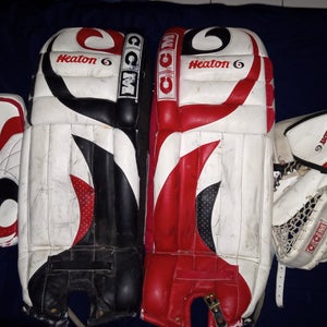 Used 32" CCM Heaton 6 Martin Brodeur Regular Goalie Full Set