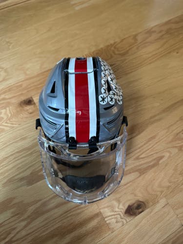Ohio State Hockey Helmet