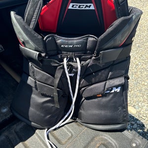 Used Small CCM CCM Pro Hockey Goalie Pants
