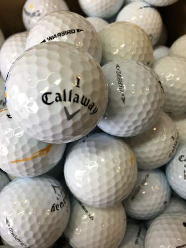 Callaway Warbird/ Warbird Plus... 24 Near Mint AAAA Used Golf Balls