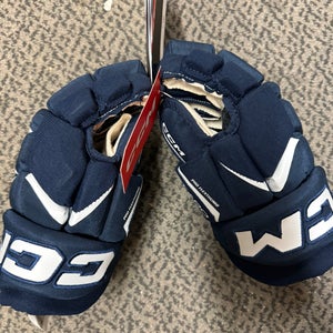 CCM Navy Jetspeed FT680 12” gloves