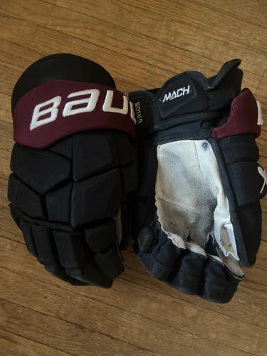 Pro Stock Bauer Supreme Mach Gloves 13” Union