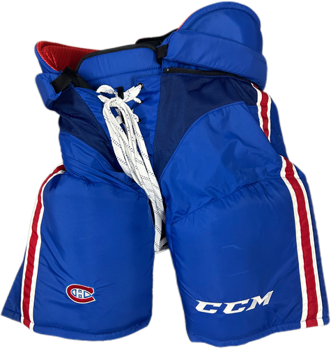 CCM HP45X - Used NHL Pro Stock Pants - Montreal Canadiens (Blue/Red/White)