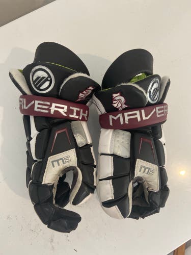 Used Maverik 13" M5 Lacrosse Gloves