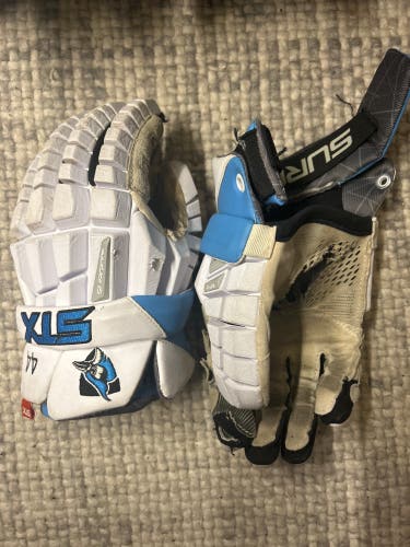 Johns Hopkins Lacrosse Team Issued Gloves