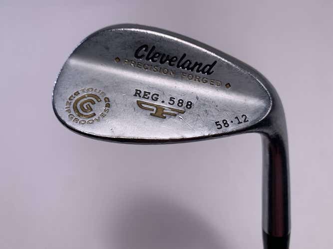Cleveland 2012 588 Chrome Lob Wedge LW 58* 12 DG S400 Stiff Steel Mens RH