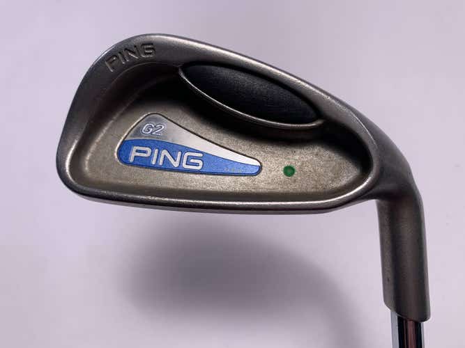 Ping G2 Single 6 Iron Green Dot 2* Up True Temper Regular Steel Mens RH