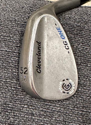 Used Men's Cleveland Right Handed Wedge Flex Steel Shaft CG Wedge