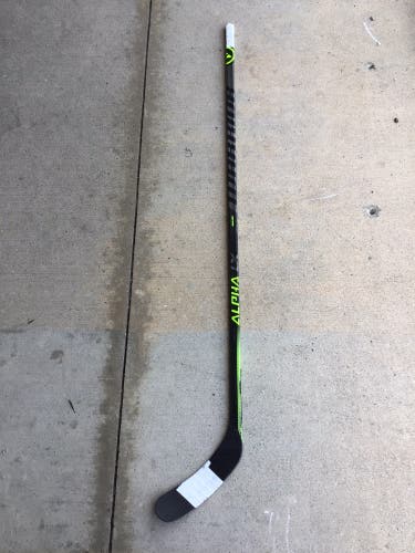 Used Senior Warrior Right Handed M90 75 Flex Pro Stock Alpha LX Pro Hockey Stick