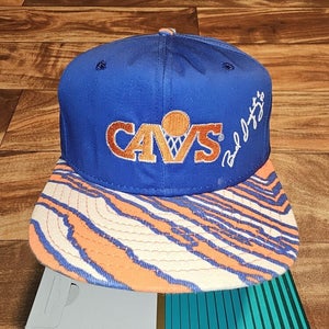 Vintage Rare Cleveland Cavaliers NBA Sports B. Daugherty AJD Zubaz Hat Snapback