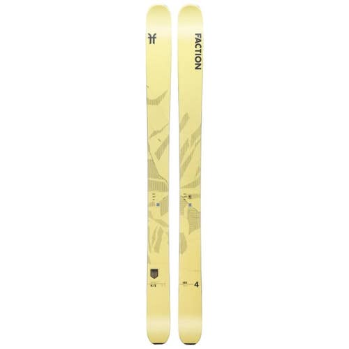 New 2023 Faction Agent 4 skis w/o bindings, size: 185