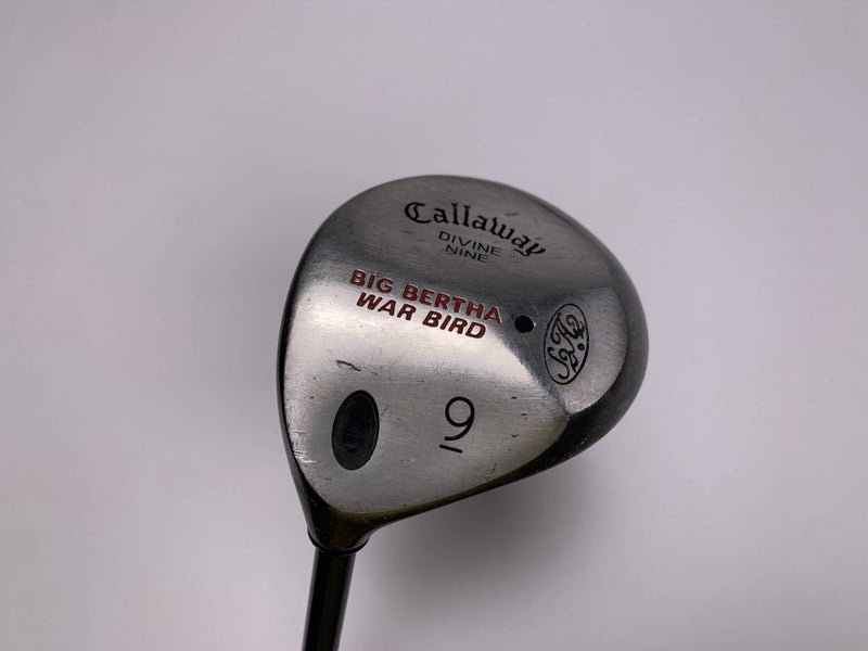 Callaway Big Bertha Warbird 9 Divine Nine Fairway Wood 24* RCH 90 Regular LH