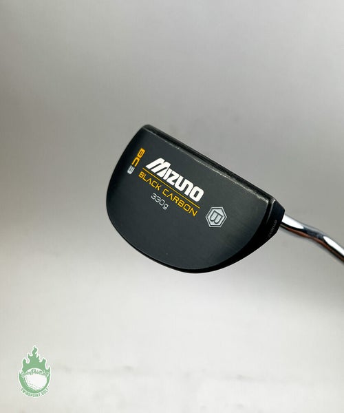 Used RH Mizuno Bettinardi BC3 Black Carbon 330g 33" Putter Steel Golf Club