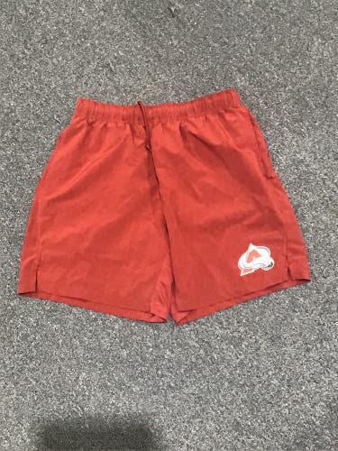 Maroon Colorado Avalanche Medium Used Men's Shorts
