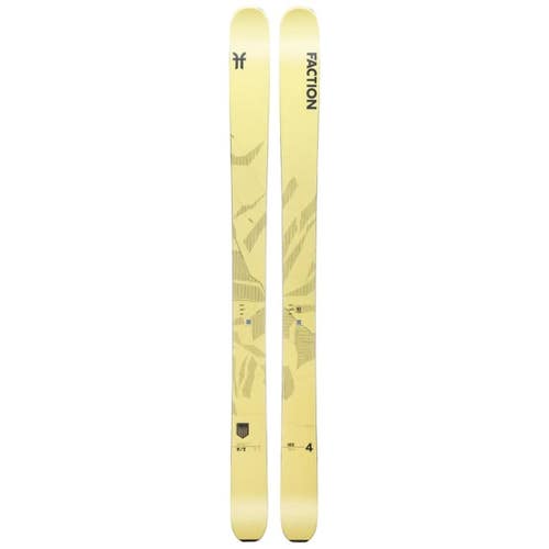 New 2023 Faction Agent 4 skis w/o bindings, size: 191