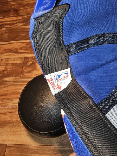 Vintage Rare Sacramento Kings NBA Sports AJD Zubaz Blue Hat Cap Vtg Snapback