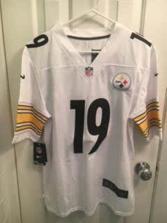 New Pittsburgh Steelers White Jersey #19 Smith-Schuster
