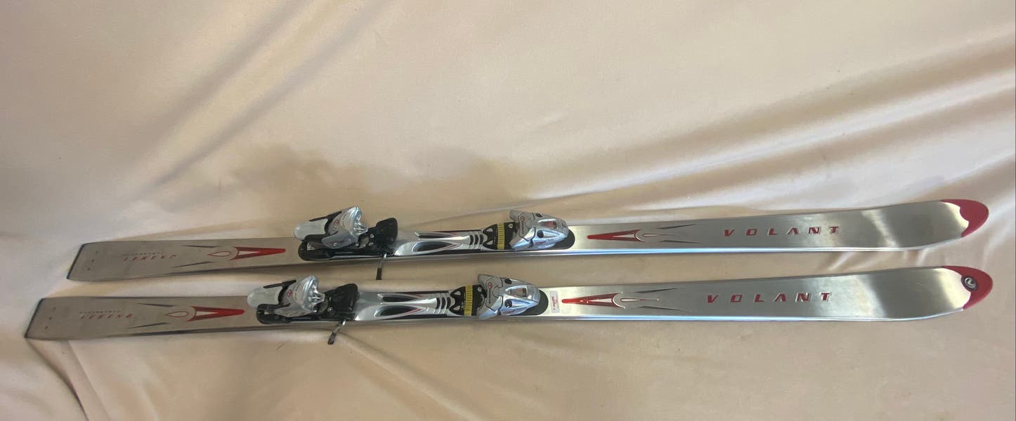 Used Men's 185 cm Volant Supercarve Legend Skis With Bindings