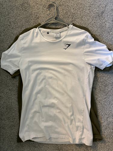 White Men’s Medium Gymshark Shirt