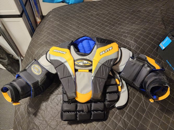 Almost new John Brown Pro Level Goalie Chest Protector