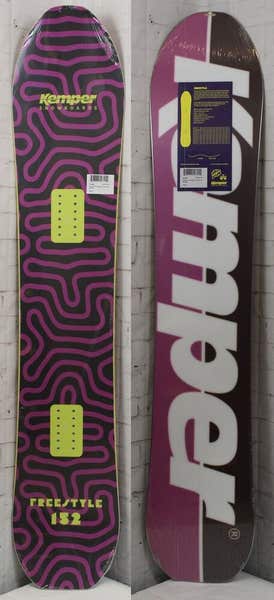 Kemper Freestyle Men's Snowboard 152 cm, Directional Twin, New