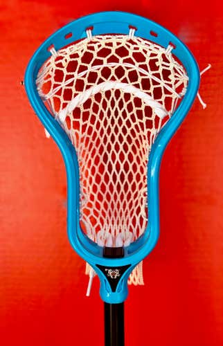 New Attack & Midfield ECD Strung DNA 2.0 Head Blue Mid Pocket. FREE SHIPPING!