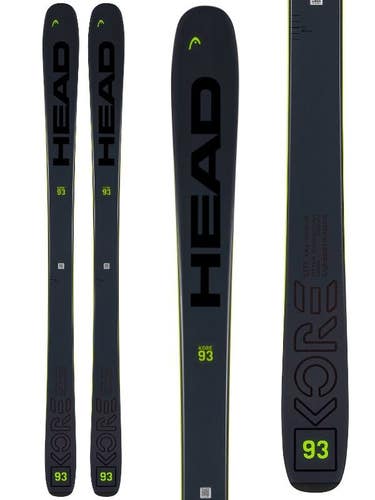 New 2023 HEAD KORE 93 Skis w/o Bindings, Size: 149