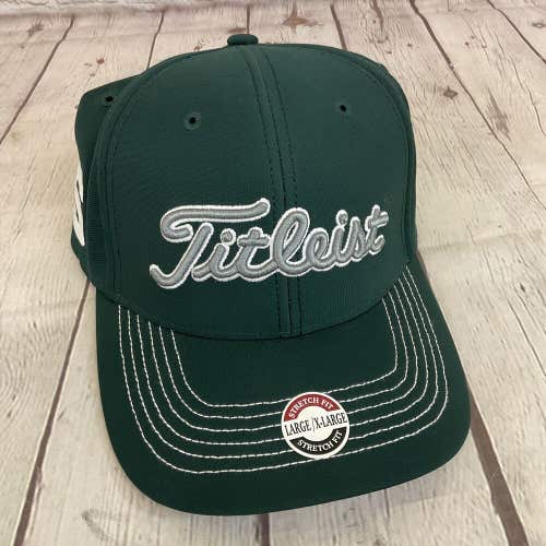 Titleist Michigan State MSU Fitted Hat - Large / XL Stretch Fit NCAA '47 Brand