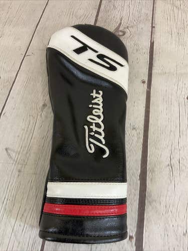 Titleist Golf Leather TS Fairway Wood Headcover with Adjustable Degree - 0020