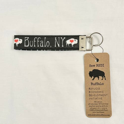 Buffalo NY Keychain - Great Accessory For Buffalo Bills Fans!