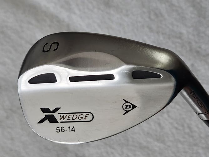 Dunlop X Wedge 56°-14 Bounce Sand Wedge RH; Steel Shaft