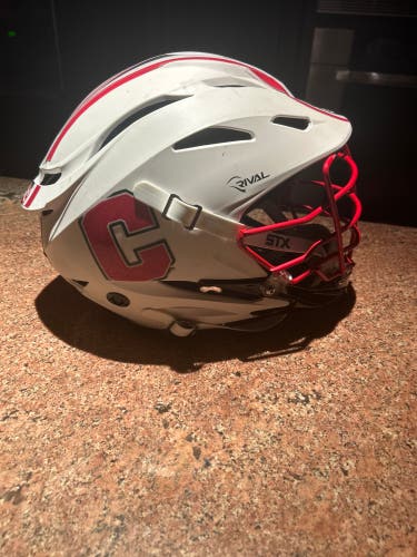Cornell lacrosse helmet