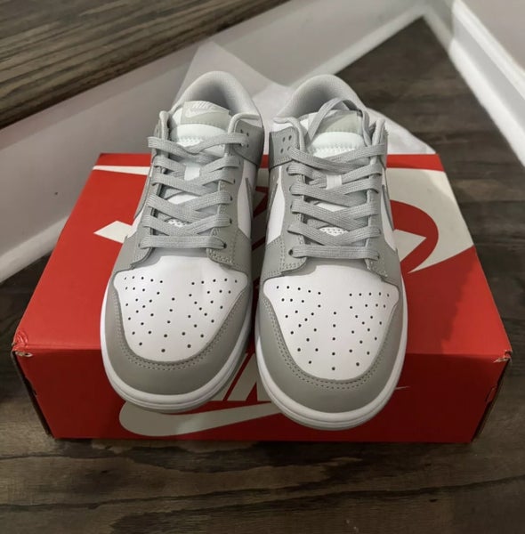 Size 10 New Men's Nike Dunk Low Grey Fog Shoes