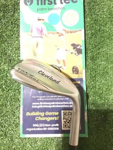 Cleveland RTX Zipcore Low 62* Lob Wedge (LW) Wedge Flex Tour Issue Spinner Steel