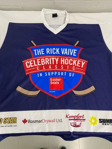 NEW Easter Seals Rick Vaive large hockey jersey