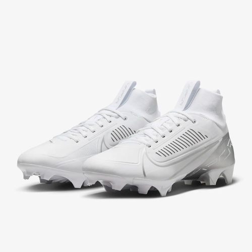 Nike Vapor Edge Pro 360 2 Mens Football Cleats White Silver Size 8.5 DA5456-102