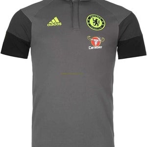 Adidas Men's Chelsea 2016-17 CFC Core Football Polo Gray - SMALL