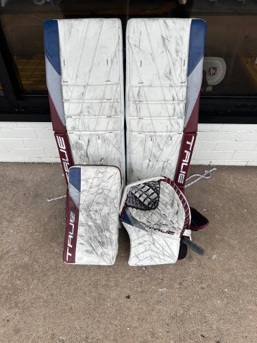 Colorado Avalanche Georgiev Used True Regular Pro Stock Catalyst PX3 Goalie Full Set