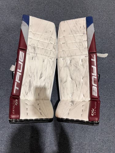 Colorado Avalanche Georgiev Used True Regular Pro Stock Catalyst PX3 Goalie Full Set