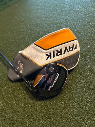 Callaway mavrik driver. 9 Degree Right Hand. Stiff.