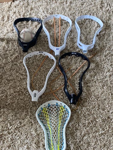 Assorted Lacrosse Heads