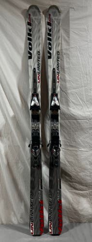 Volkl Unlimited AC4 177cm 125-82-110 Skis Marker Motion AT Adjustable Bindings
