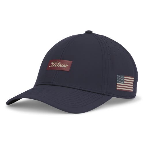 Titleist Charleston Breezer Adjustable Hat Stars & Stripes Navy/Burgundy/Bone