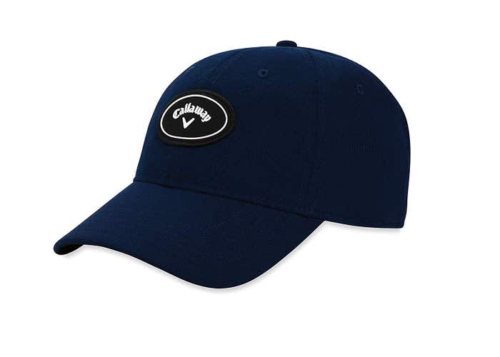 Callaway Stretch Fitted Cap (Navy, S/M) 2019 Golf Hat NEW