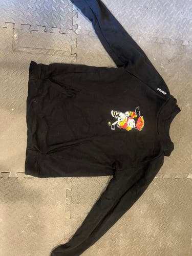 Black Used Youth XL Bauer Sweatshirt