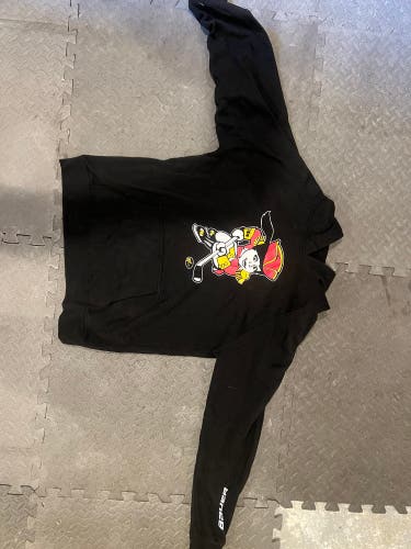 Black Used Youth XL Bauer Sweatshirt