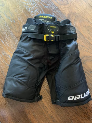 LIKE NEW Used Junior Small Bauer Supreme Mach Hockey Pants