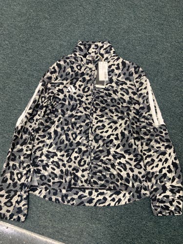 Adidas New Women's Small Leopard Print Jacket