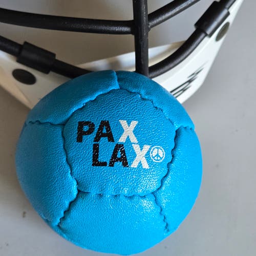 1 New Florescent Blue PaxLax Safe Lacrosse Training Ball